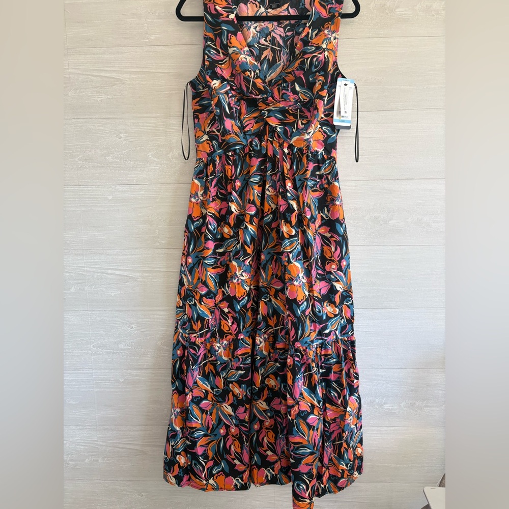 French Connection Multicolor Floral Maxi Dress